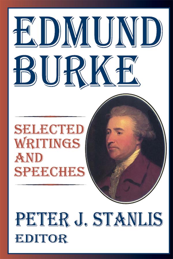 Edmund Burke by Peter Stanlis