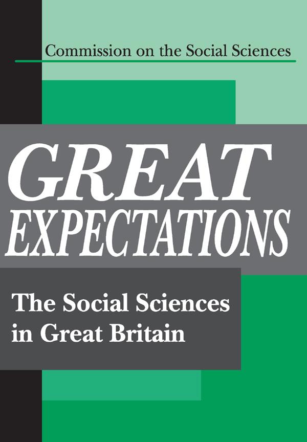 Great Expectations by Commission on the Social Sciences