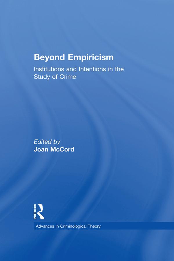 Beyond Empiricism by Joan McCord