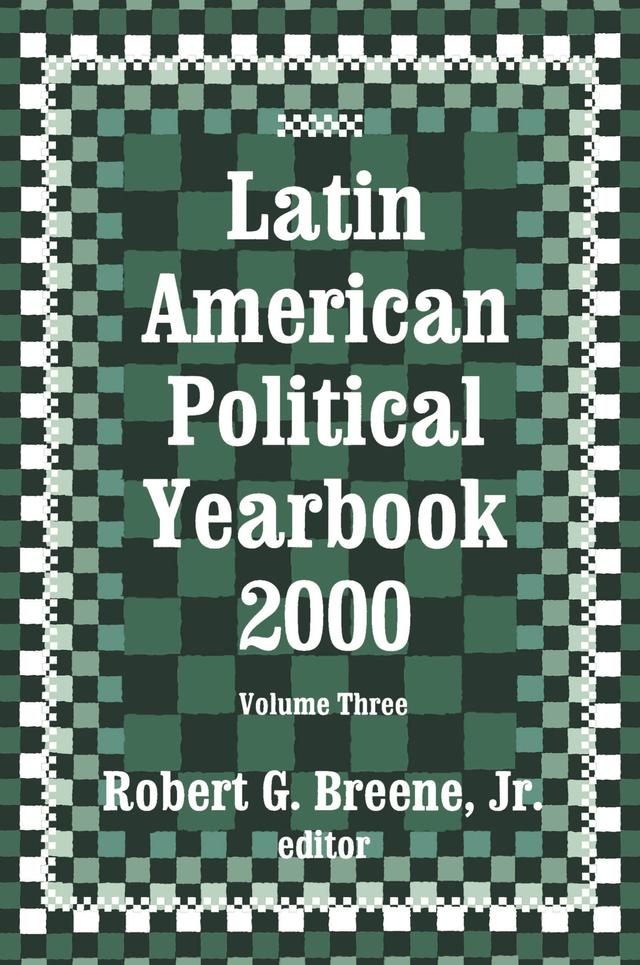 Latin American Political Yearbook by Robert G. Breene Jr.