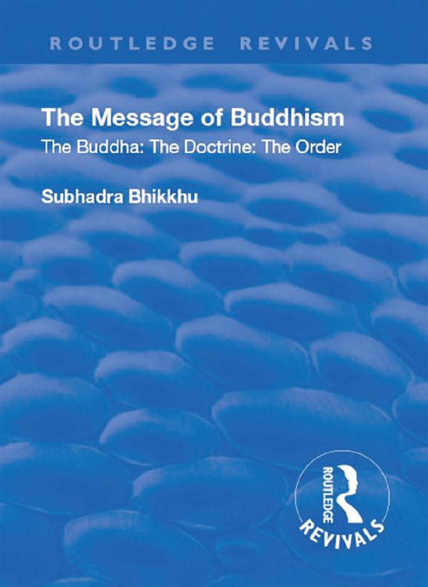 Revival: The Message of Buddhism (1926)