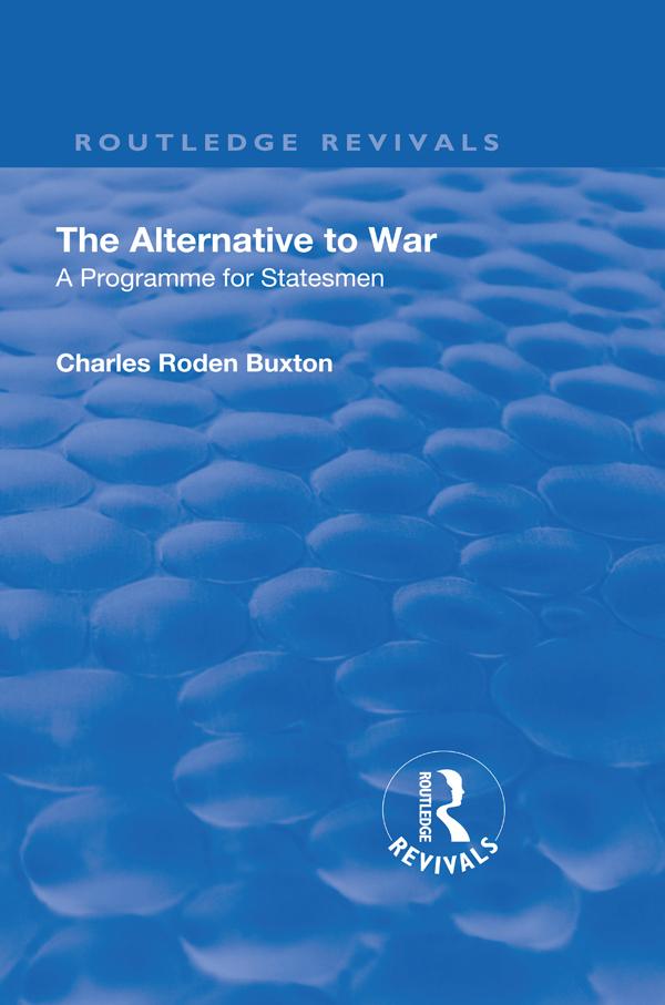 Revival: The Alternative to War (1936)