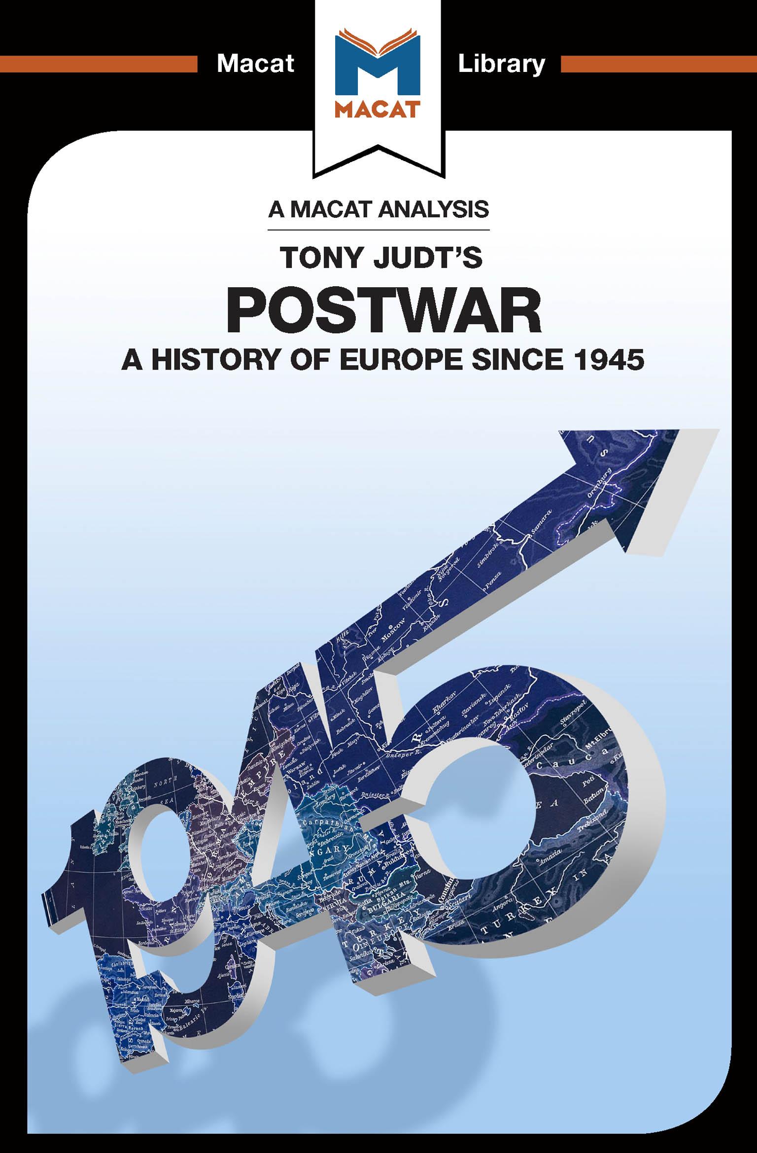 An Analysis of Tony Judt's Postwar