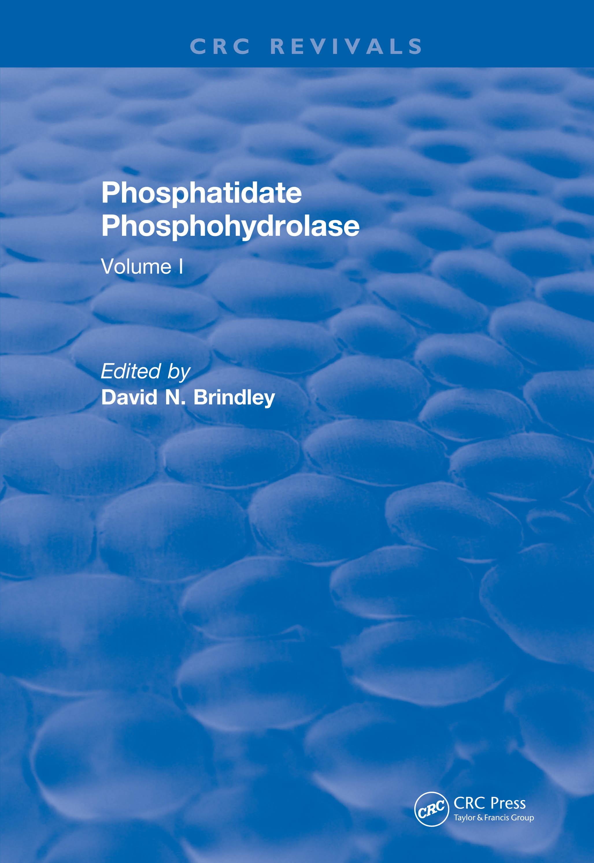 Phosphatidate Phosphohydrolase (1988)