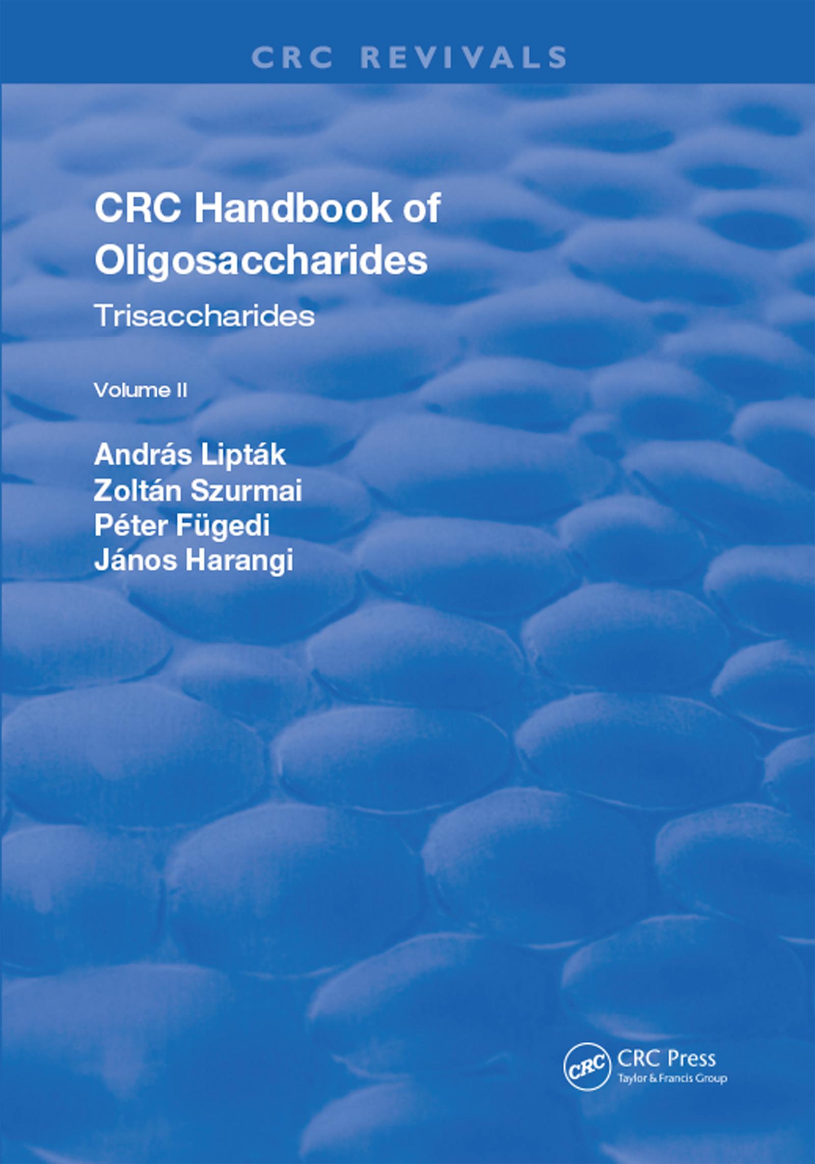 Revival: CRC Handbook of Oligosaccharides (1990)