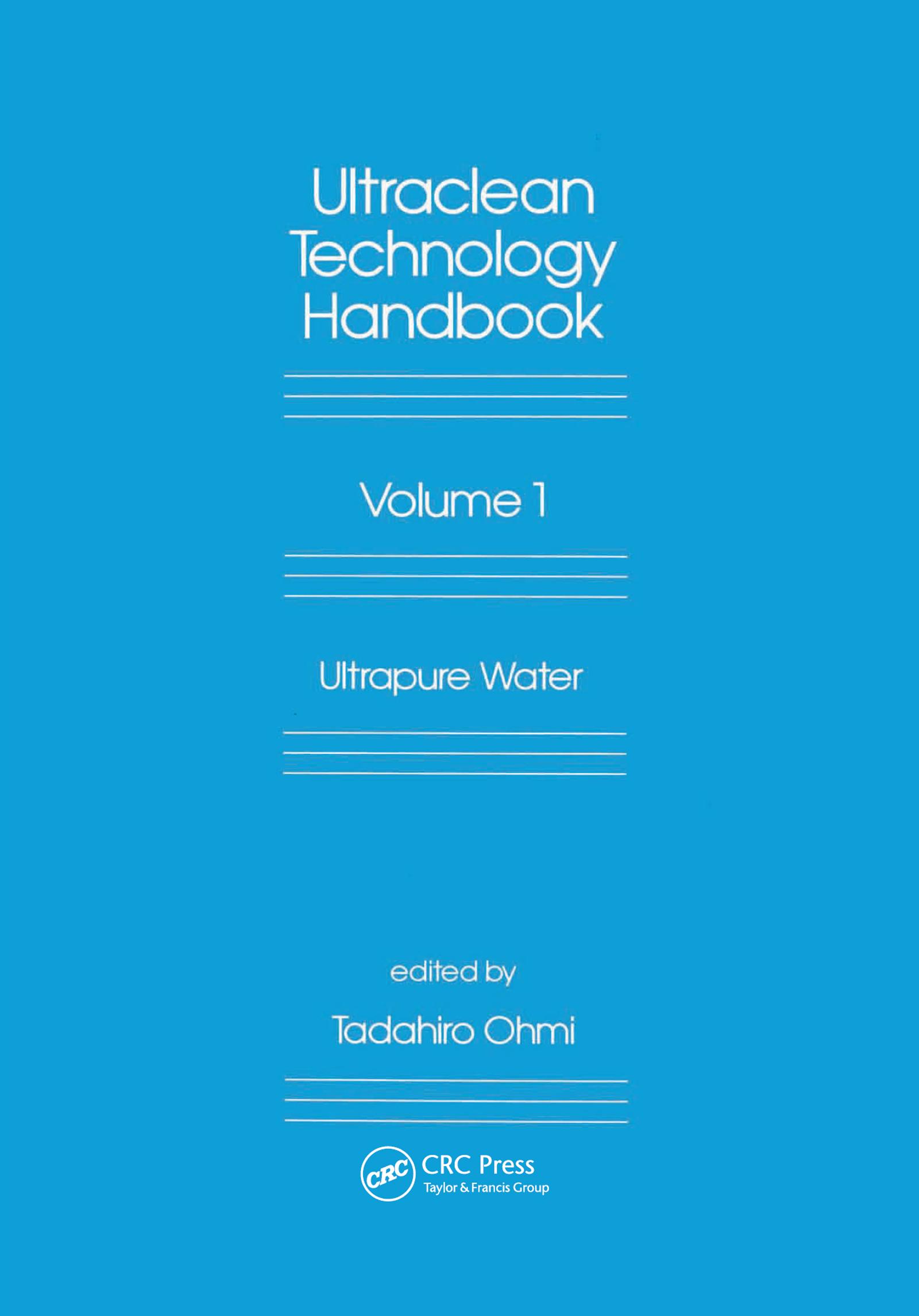 Ultra-Clean Technology Handbook