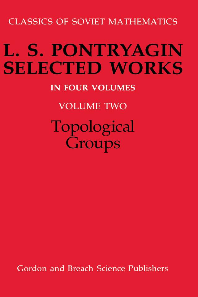 Topological Groups by R. V. Gamkrelidze