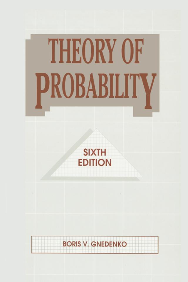 Theory of Probability by Boris V. Gnedenko