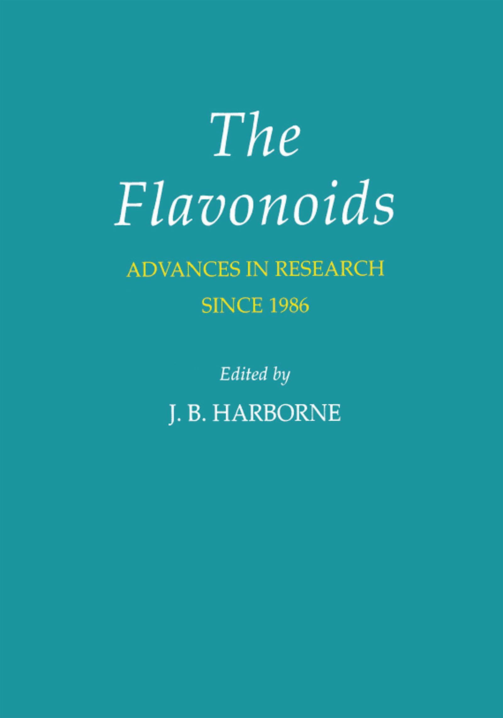 The Flavonoids Advances in Research Since 1986
