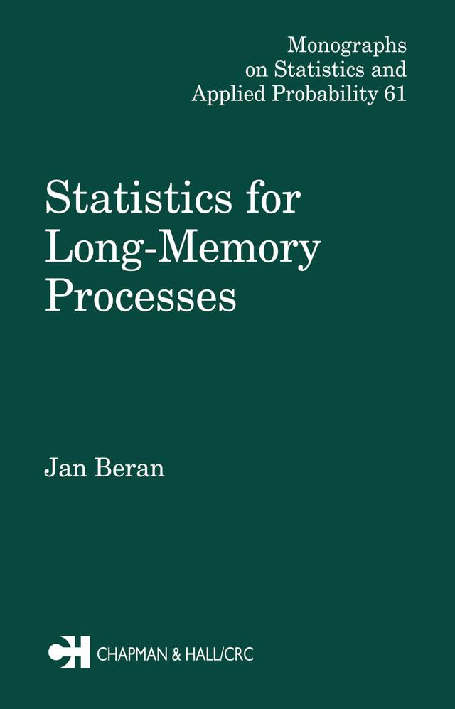Statistics for Long-Memory Processes by Jan Beran