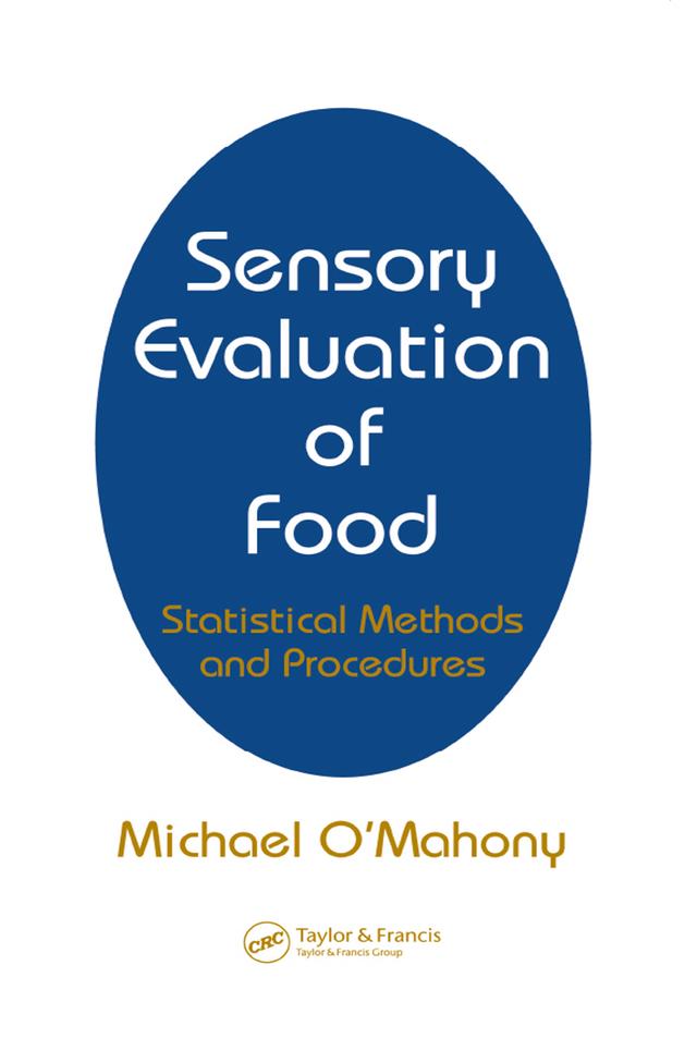 Sensory Evaluation of Food by Michael O'Mahony