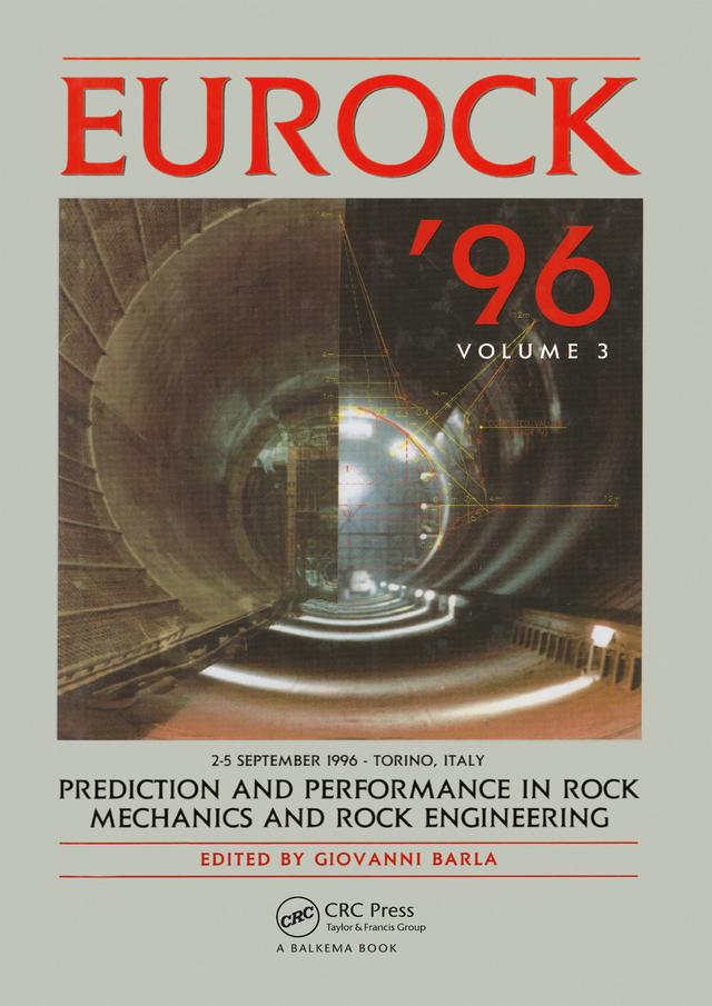 Prediction And Performance In Rock Mechanics and Rock Engineering by Giovanni Barla