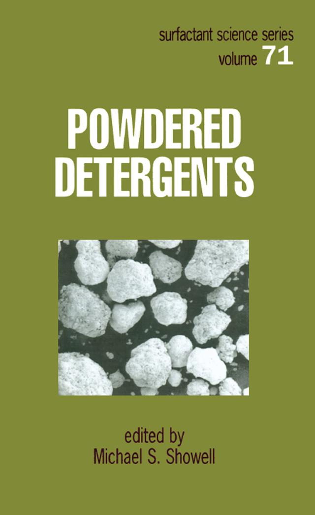 Powdered Detergents by Michael Showell
