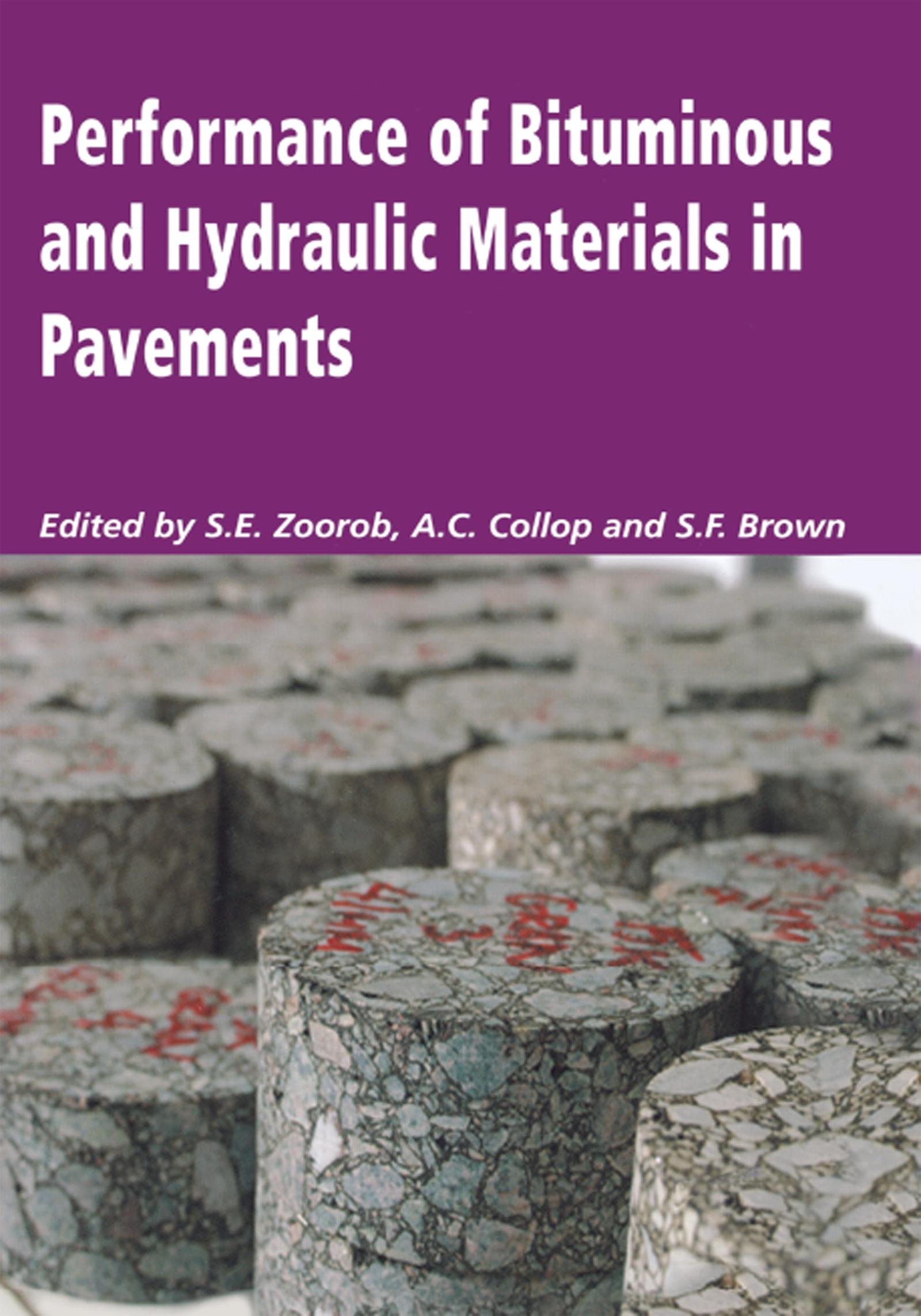 Performance of Bituminous and Hydraulic Materials in Pavements