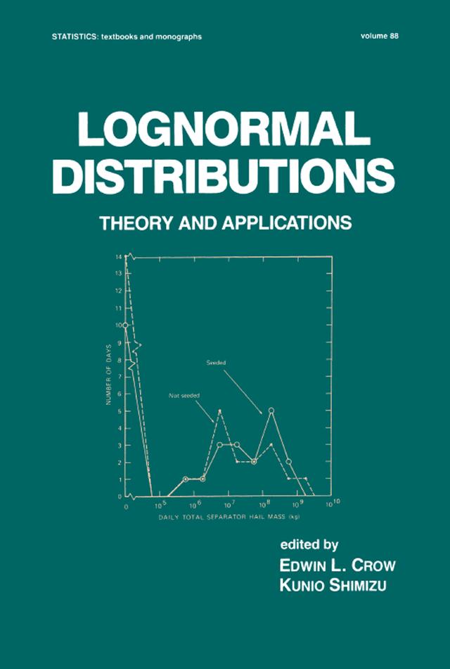 Lognormal Distributions by Edwin L. Crow, Kunio Shimizu