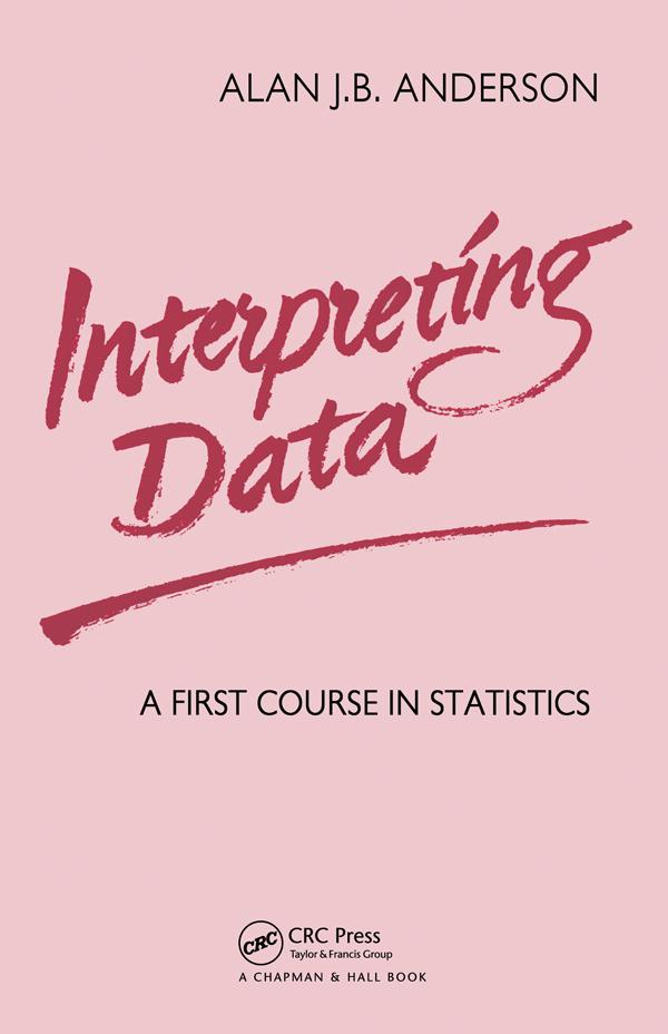 Interpreting Data by Alan J. B. Anderson