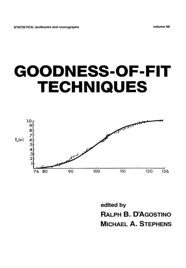 Goodness-of-Fit-Techniques by Ralph B. D'Agostino