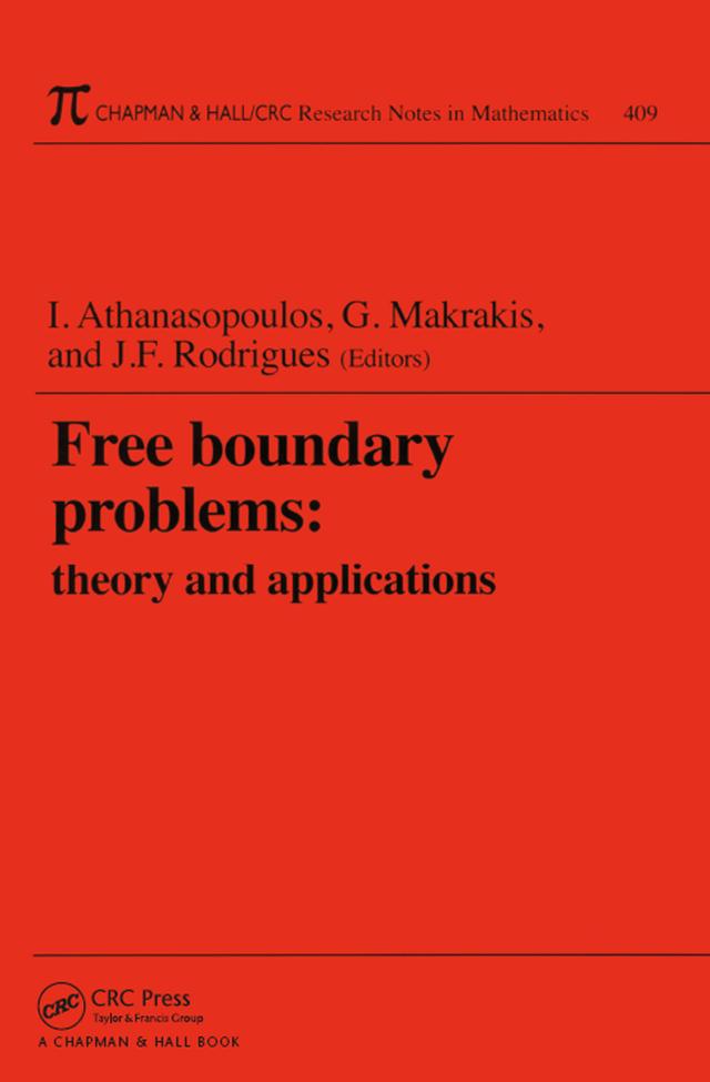 Free Boundary Problems by Ioannis Athanasopoulos