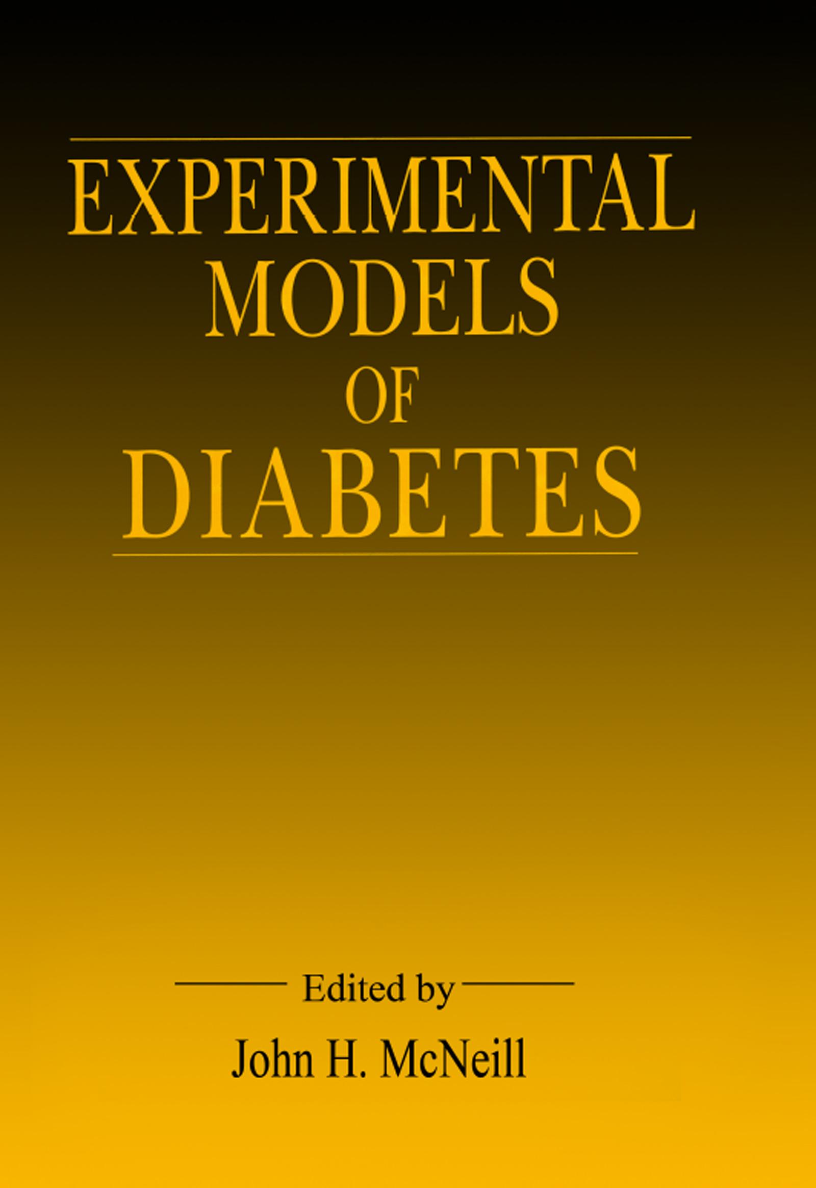 Experimental Models of Diabetes