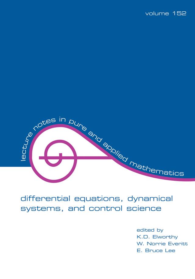 Differential Equations by K.D. Elworthy
