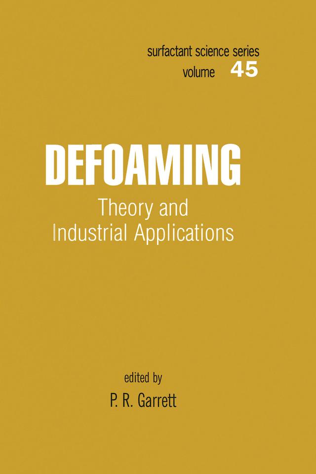Defoaming by P.R. Garrett