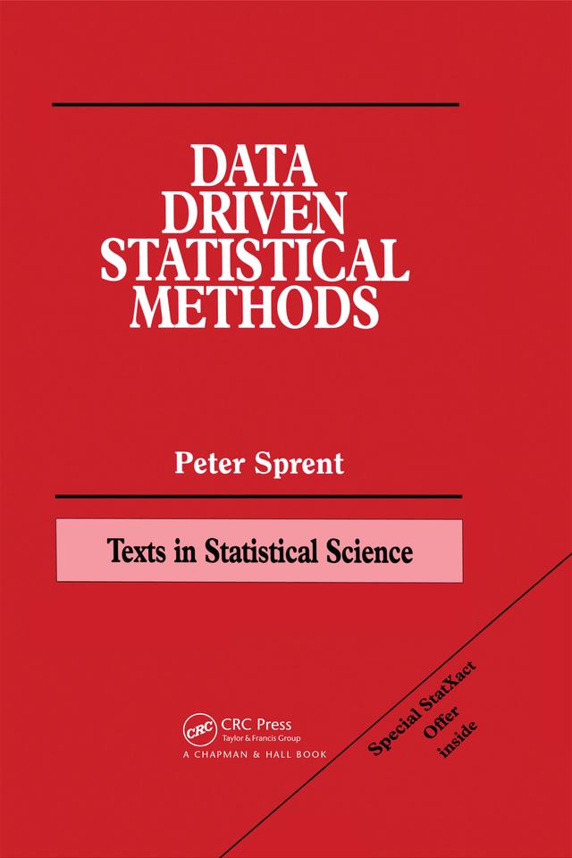 Data Driven Statistical Methods by Peter Sprent