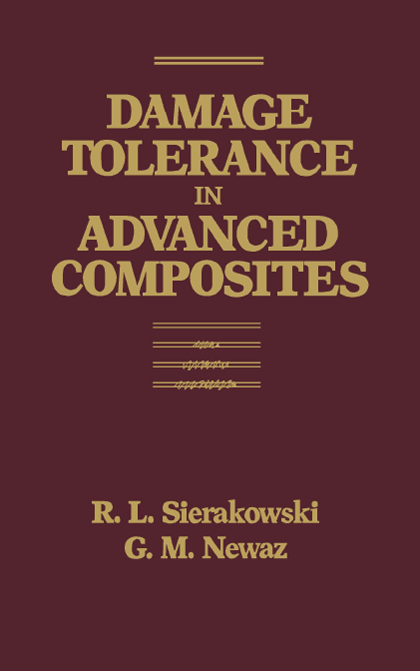 Damage Tolerance in Advanced Composites