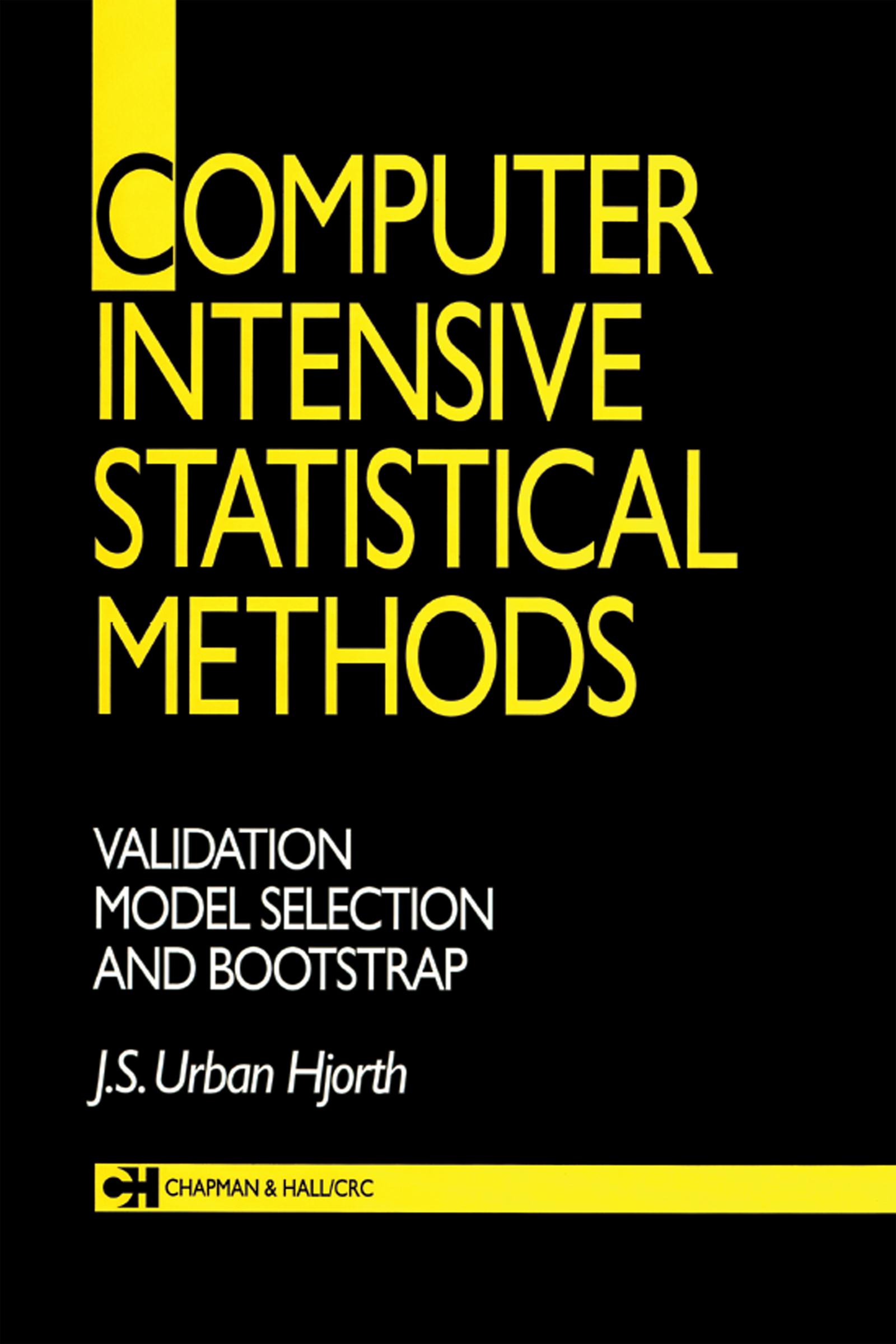 Computer Intensive Statistical Methods