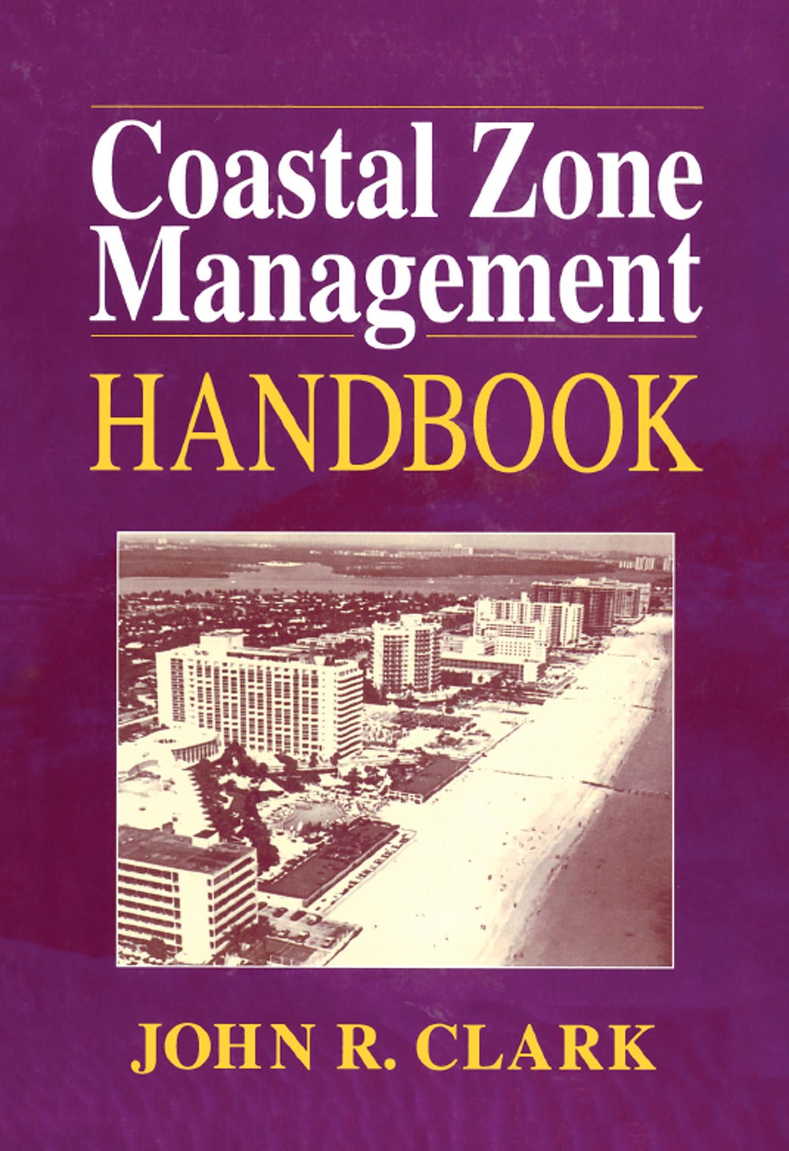 Coastal Zone Management Handbook