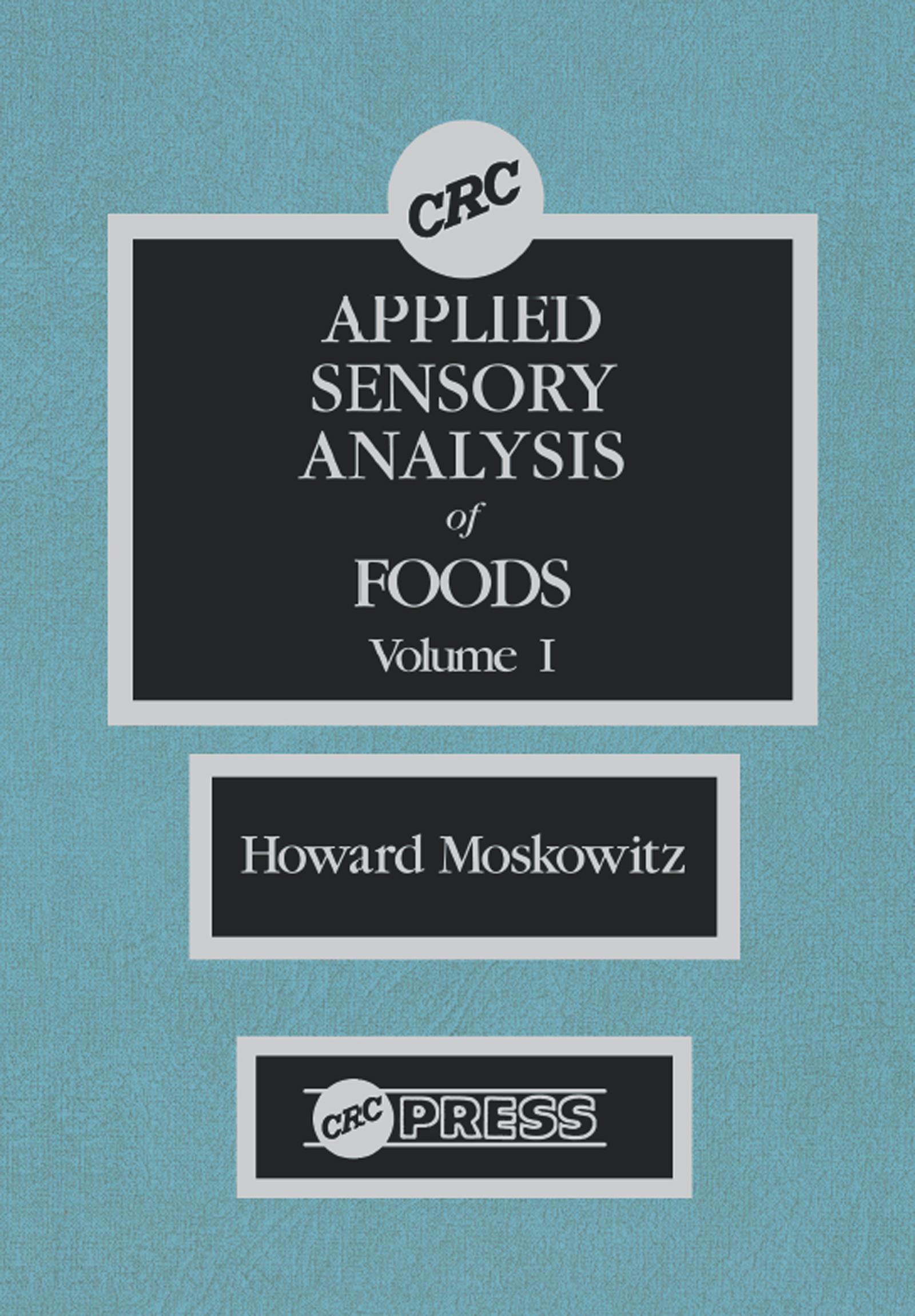 Applied Sensory Analy of Foods