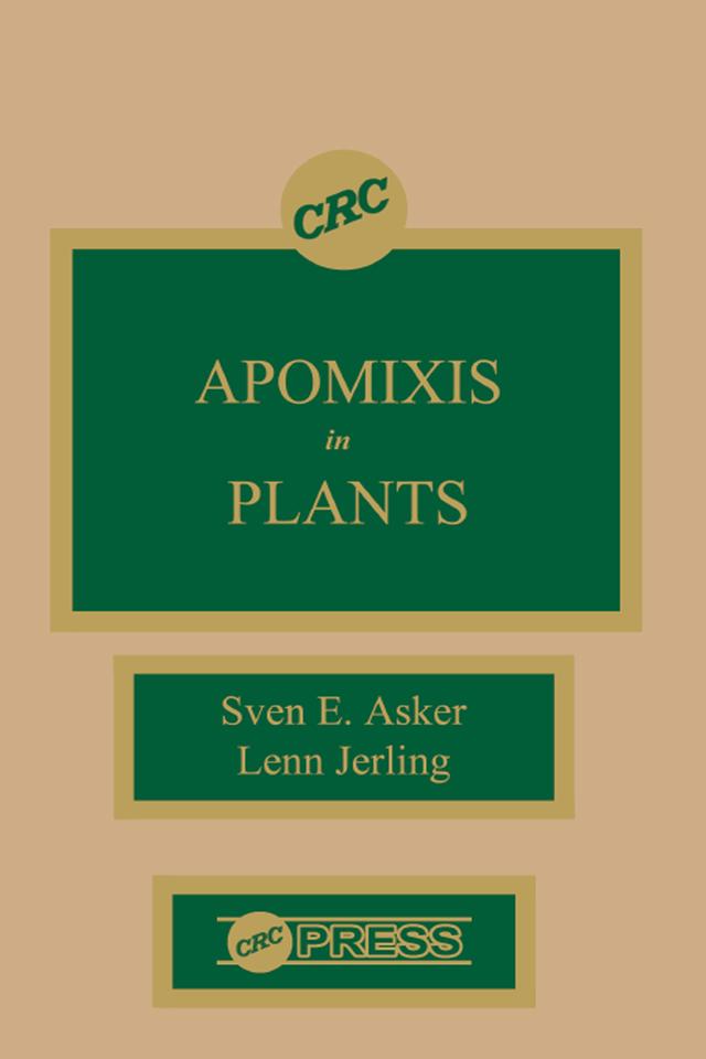 Apomixis in Plants by Lenn Jerling