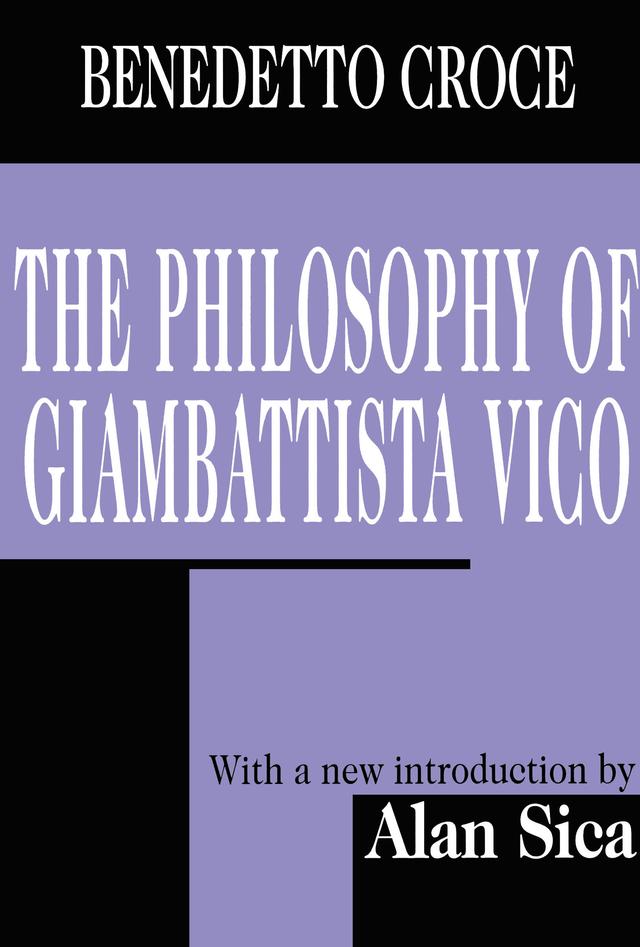 The Philosophy of Giambattista Vico by Peter F. Drucker