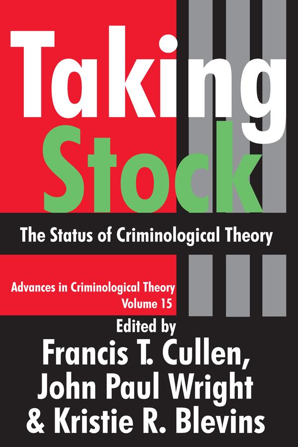 Taking Stock by Francis T. Cullen, John Paul Wright, Kristie R. Blevins