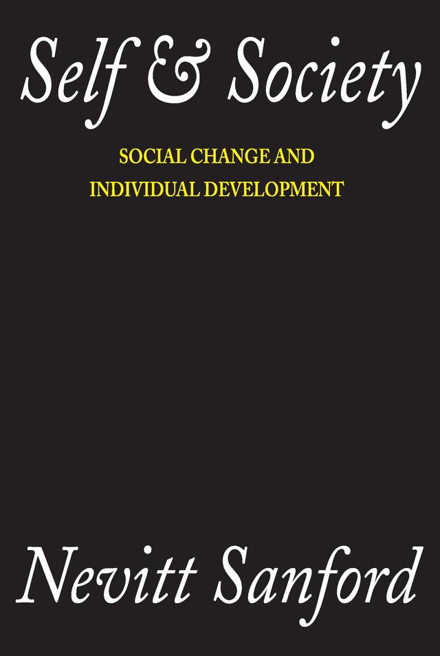 Self and Society by Nevitt Sanford