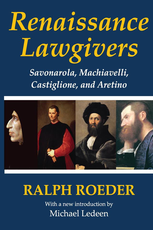 Renaissance Lawgivers by Ralph Roeder