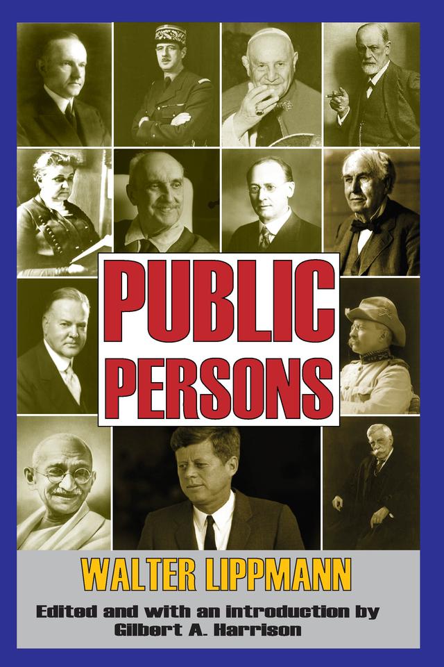 Public Persons by Walter Lippmann