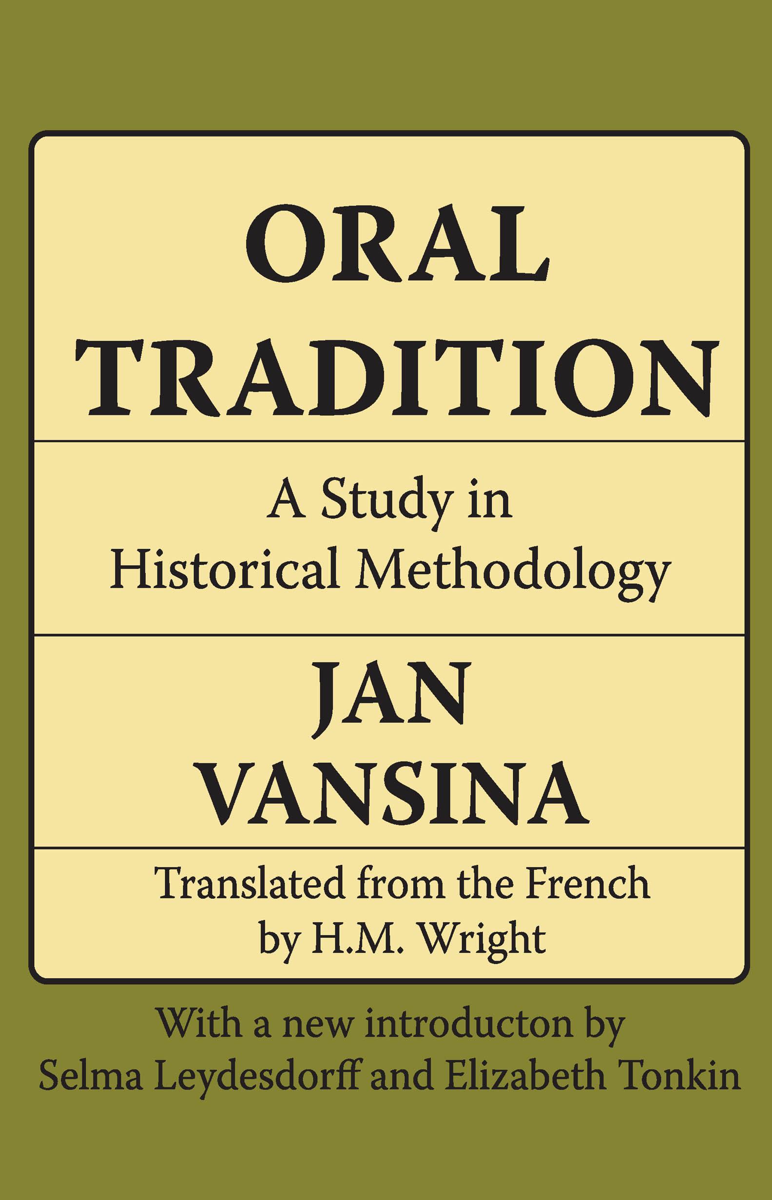 Oral Tradition