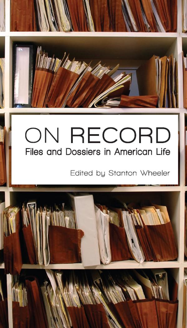 On Record by Stanton Wheeler