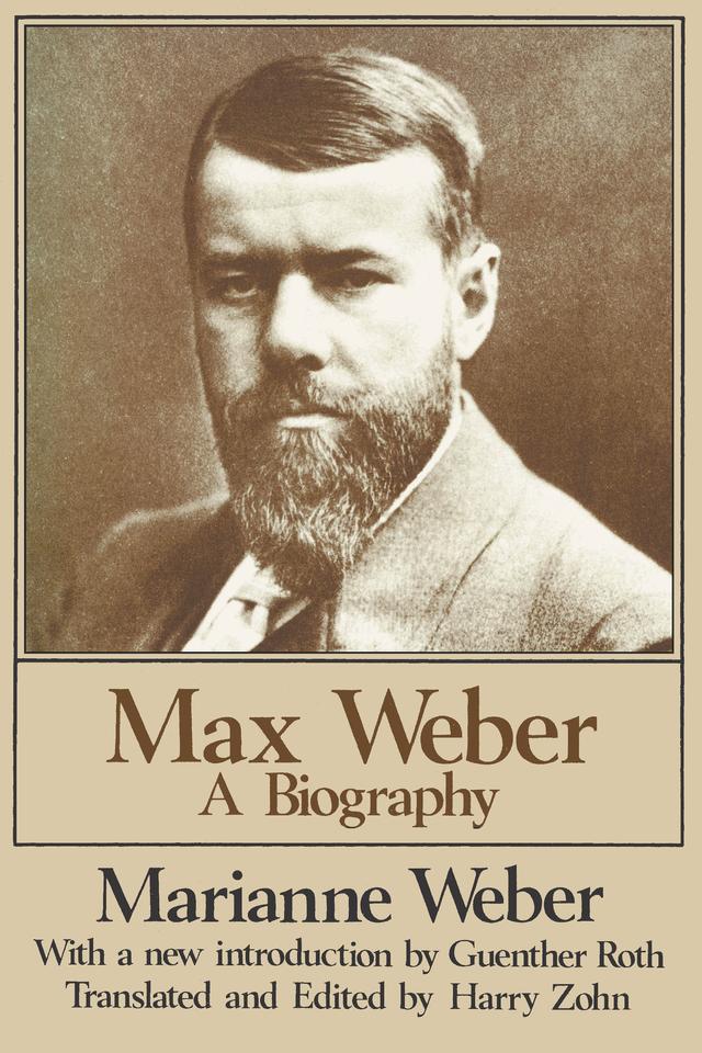 Max Weber by Marianne Weber