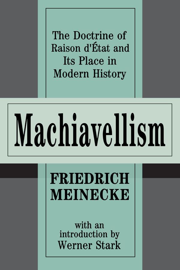 Machiavellism by Nathaniel Pallone