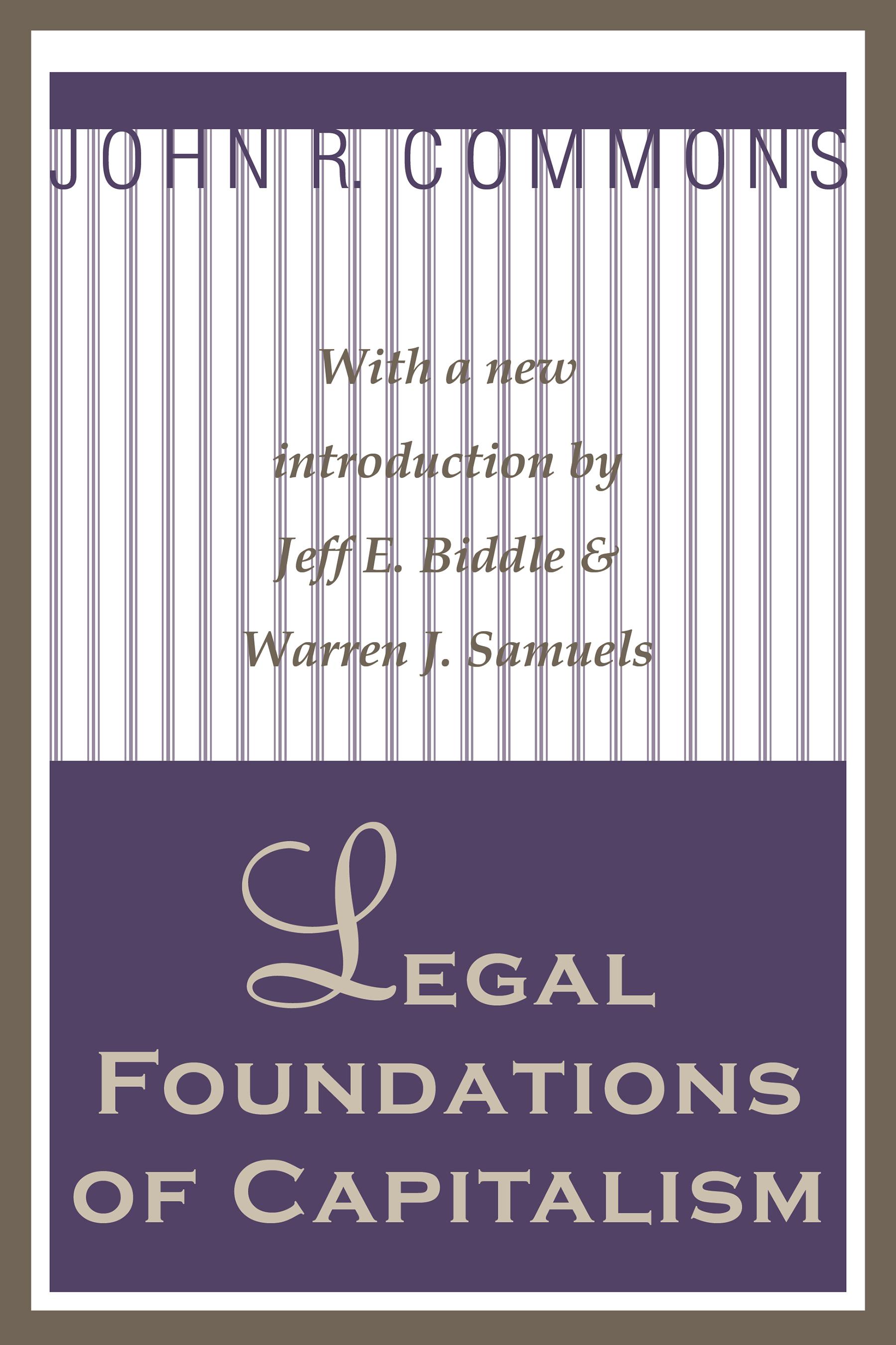 Legal Foundations of Capitalism