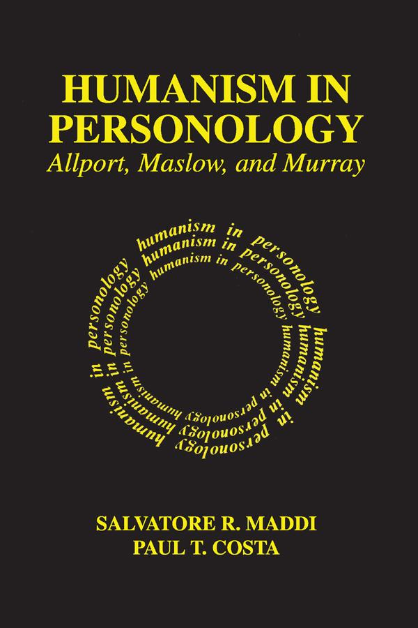 Humanism in Personology by Paul Costa
