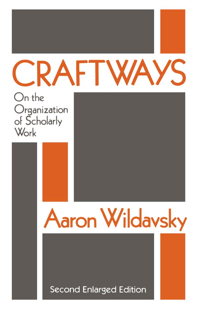 Craftways by Aaron Wildavsky