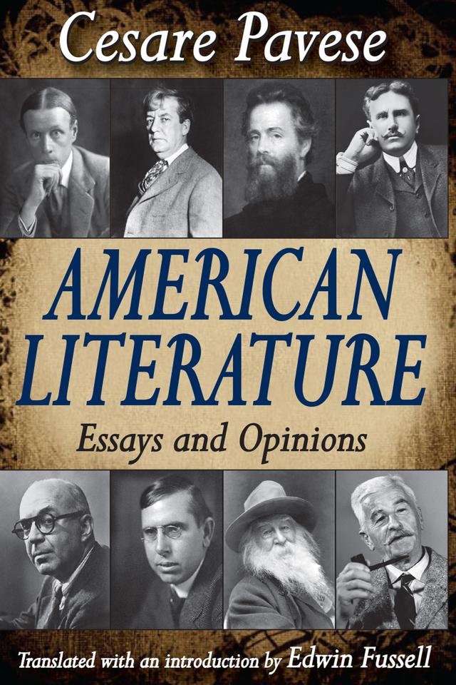 American Literature by Cesare Pavese