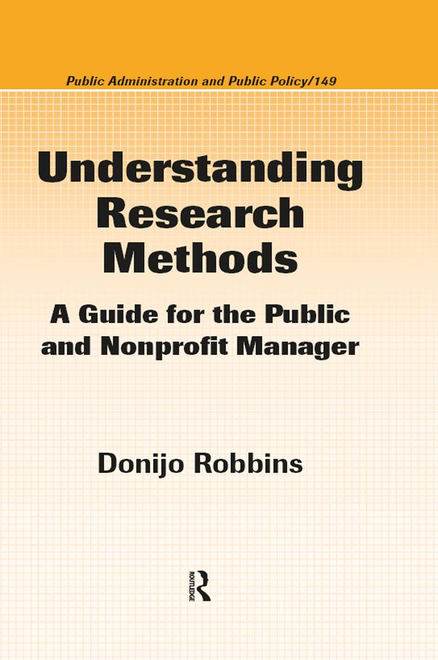 Understanding Research Methods by Donijo Robbins
