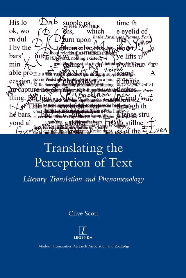Translating the Perception of Text by Clive Scott