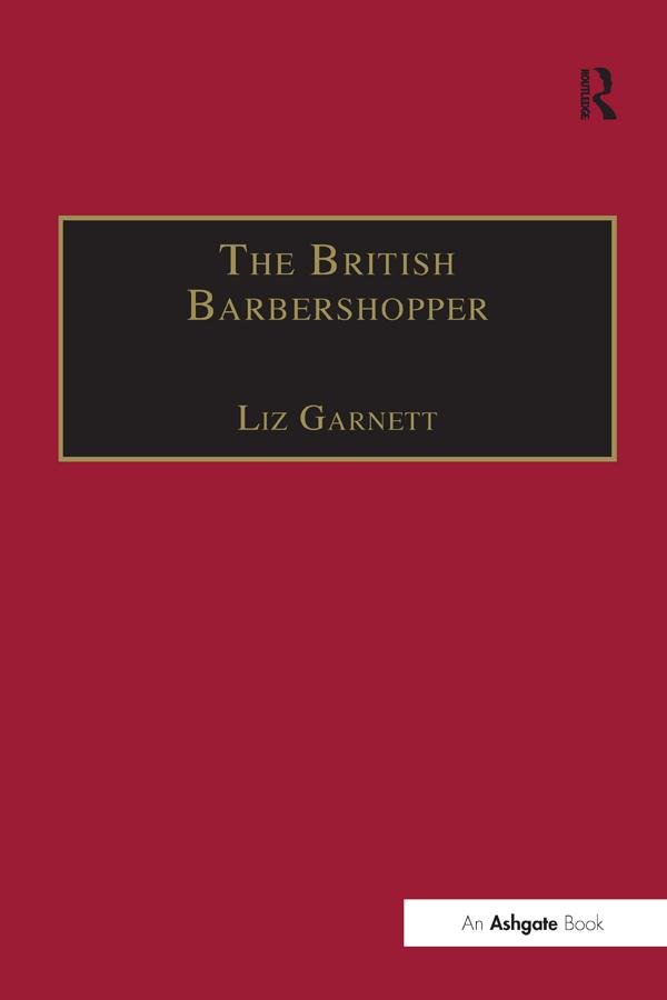 The British Barbershopper by Liz Garnett