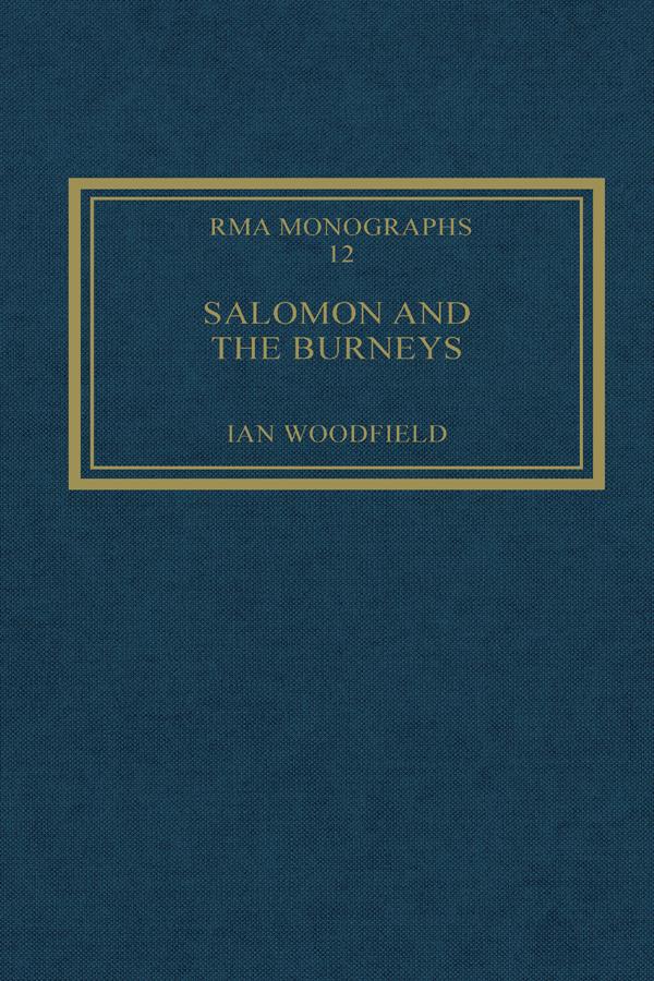 Salomon and the Burneys by Ian Woodfield