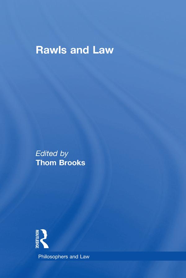 Rawls and Law by Thom Brooks