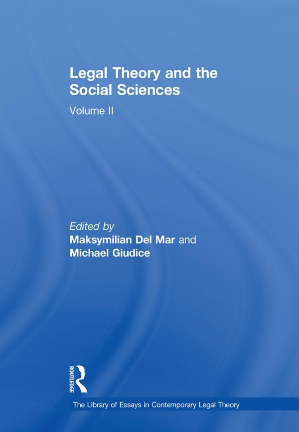 Legal Theory and the Social Sciences by MaksymilianDel Mar